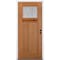 Codel Doors 36" x 80" Fir Grain Shaker Exterior Fiberglass Door 3068LHISPFGHFLS200P49161DB - alternate 1